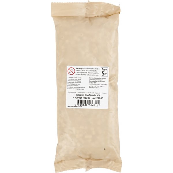 NABBI BioBeads - wit - middel - 3000 st NABBI BioBeads - wit - middel - 3000 st