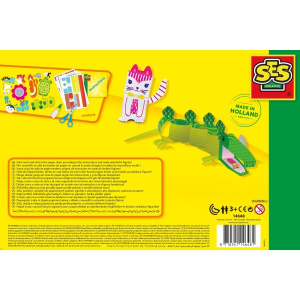 Ambachten - papieren stroken