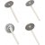Gewaxte lont - 100 st