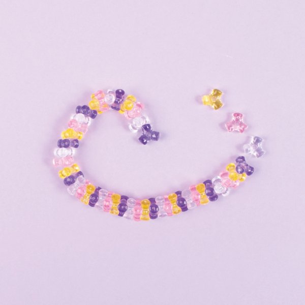 Propellerkralen - transparant - 2200 st Propellerkralen - transparant - 2200 st