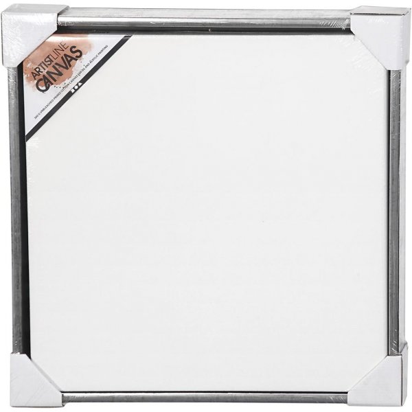 ArtistLine Canvas met lijst - antiek zilver/wit - 54x54 cm ArtistLine Canvas met lijst - antiek zilver/wit - 54x54 cm