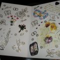 Klant imago Peel offs - Kleine bloemen Goud