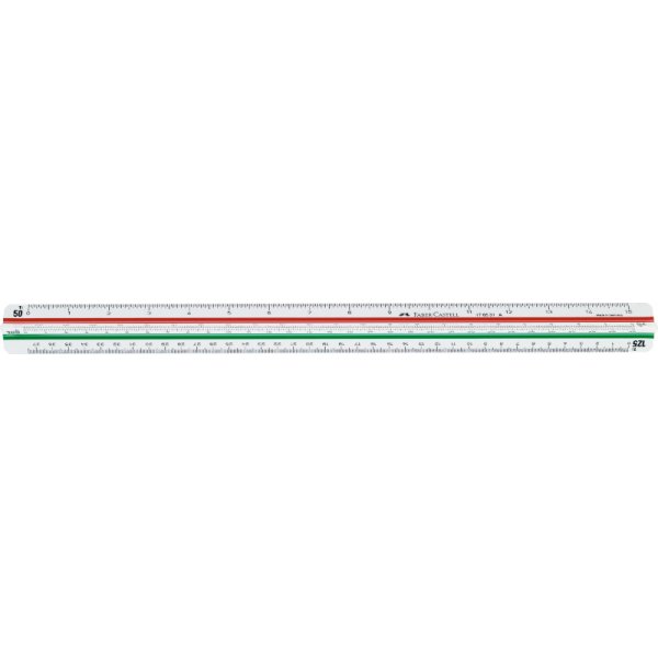 Schaalliniaal - Faber-Castell - Reductieschaal 853HP/A