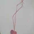 Klant imago Koord gewaxt katoen � 1 mm / 6 m - roze