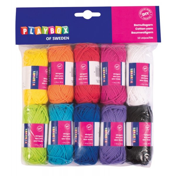 Minigaren Katoen - 10x10g