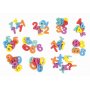Magnetische cijfers in verschillende kleuren 72 st