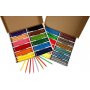 Colortime Kleurpotloden - gemengde kleuren - JUMBO - 12 x 12 st