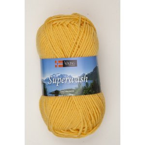 Vikinggaren Superwash 50g - Geel (145) Vikinggaren Superwash 50g - Geel (145)