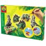 Giet en schilder dinosaurussen