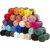 Katoengaren - gemengde kleuren - nr. 8/4 30x50 gr Katoengaren - gemengde kleuren - nr. 8/4 30x50 gr