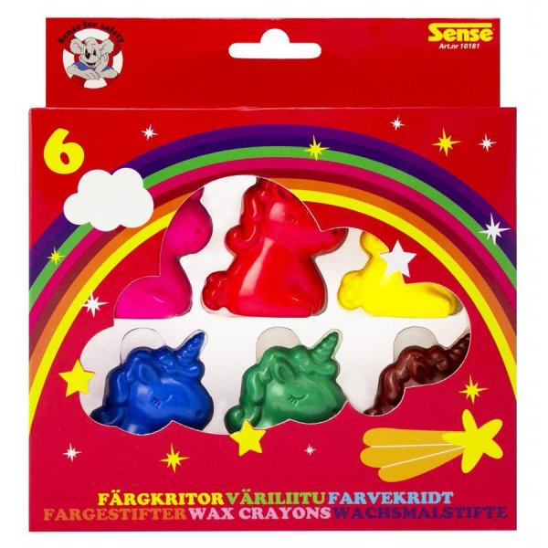 Kinderkrijtjes 6-pack - Eenhoorn