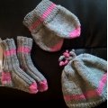 Klant imago Vikinggaren Babywol 50g - Roze (361)