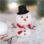 Mini DIY Kit Kerstmandeur - Sneeuwpop