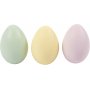 Plastic eieren - pastelkleuren - 12 st