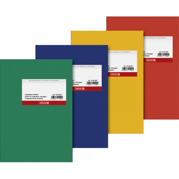 Notitieboekje - A5 met etiket - glossbook