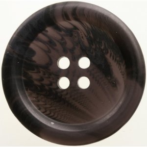 Knoop Rond 4-gaats 20 mm 5st - Zwart/Bruin gem�leerd