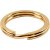 Splitring - verguld - 15 st