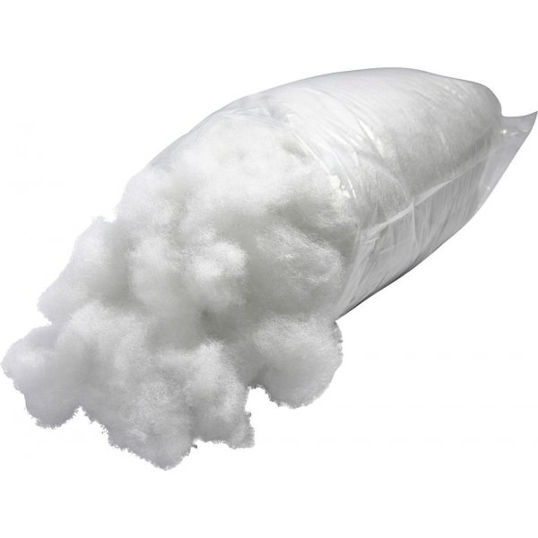 Poppenvulling - wit - 1 kg