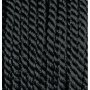 Koord viscose 4 mm - 25 meter - zwart