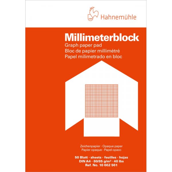 Millimeterblok Hahnemhle 80/85g
