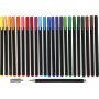 Colortime Fineliner Marker - gemengde kleuren - 24 st