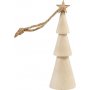 Kerstboom met ster en ophanging