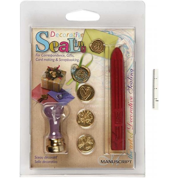 Lak en zegel - hart - vlinder - klavertje vier Lak en zegel - hart - vlinder - klavertje vier