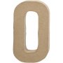 Kartonnen letter - O - 5 cm