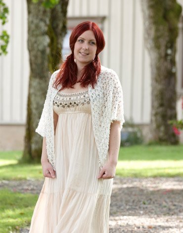 Haakpatroon - Gehaakte sjaal (driehoekpatroon en kant) Haakpatroon - Gehaakte sjaal (driehoekpatroon en kant)