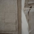 Klant imago Halflinnen Grof - Naturel - 150 cm
