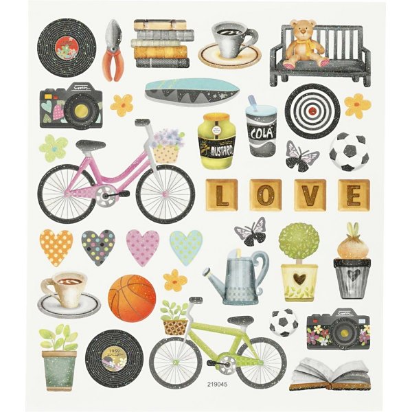 Stickers - vrije tijd