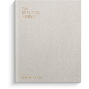 Het dankbaarheidsdagboek met harde kaft Het dankbaarheidsdagboek met harde kaft