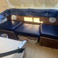 Klant imago Bekledingsstof Vinyl / Kunstleer Adriatisch-Blauw - 140 cm
