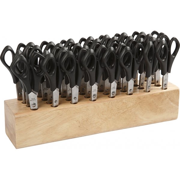 Schoolschaar met houder - rond Schoolschaar met houder - rond