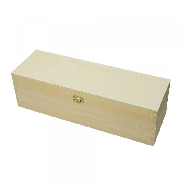 Houten kist 35,5 x 11,5 x 10,5 cm - onbehandeld grenen