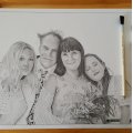 Klant imago Hazelnootkwast - plat - Afmeting 8