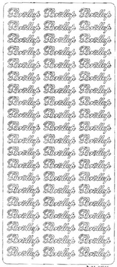 Peel-offs - Bruiloft