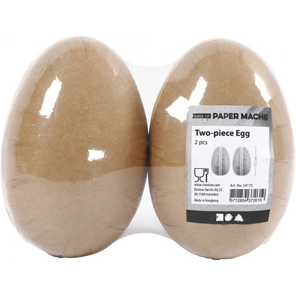 Tweedelige eieren - 2 stuks Tweedelige eieren - 2 stuks