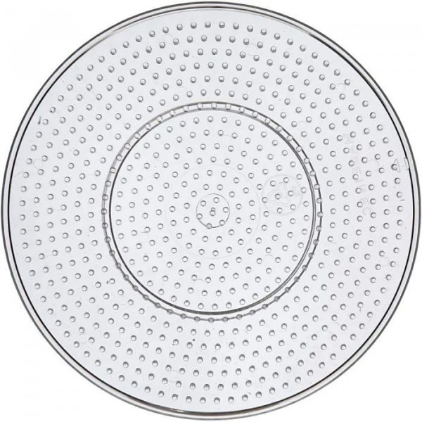 Parelbordjes - Helder - Rond - Diameter 15 cm - 1 st