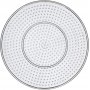 Parelbordjes - Helder - Rond - Diameter 15 cm - 1 st