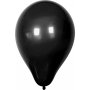 Ballonnen - zwart - 23 cm - 10 st