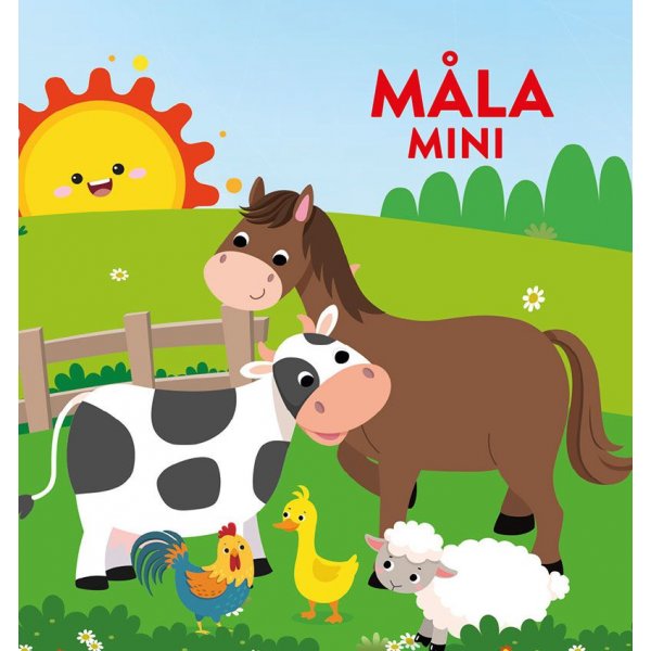 Verf mini: babydieren op de boerderij