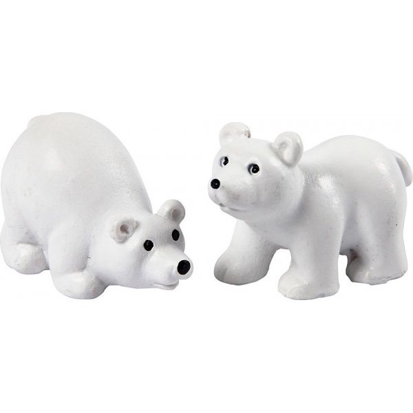 Minifiguren - wit - 2 st