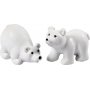 Minifiguren - wit - 2 st