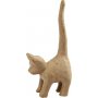Papier-mach cat