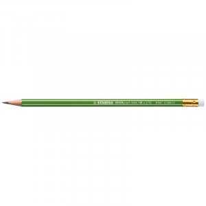 Potlood GreenGraph met gum, 12 stuks Potlood GreenGraph met gum, 12 stuks