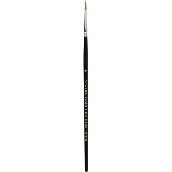 Gold Line penselen - nr. 4 - rond - 12 st