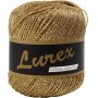 Lurexgaren - goud - 25 gr