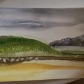 Klant imago Aquarelblok Gelijmd Ruw bos Bogen 300g - A4