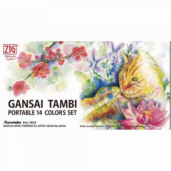 Aquarelverf Gansai Tambi - Draagbare set